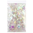 thumbnail image 1 of Iridescent Glitter Sequin Flakes Colorful Fluorescent Glass Paper Resin Epoxy, 1 of 3