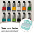 thumbnail image 3 of Storage Box Organizer Portable Containers Stackable Green, 3 of 9