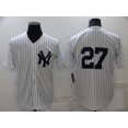 thumbnail image 1 of Baseball Jersey Yankees #99 Judge 2# Jeter 45# 27# Copy Player Name Jersey -WEVALLEY, 1 of 2
