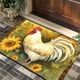 thumbnail image 1 of Alfombrilla de Baño Súper Absorbente con Base de Caucho Seco, Antideslizante y Lavable. Ideal para Colocar Frente a La Bañera o Ducha. Medidas: 40X60 Cm (16X24 Pulgadas)., 1 of 6