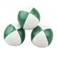 thumbnail image 4 of 3 piezas de pelotas de malabarismo para lanzar canastas de Pascua con bolsa de malla para malabaristas verde y blanco, 4 of 9