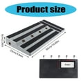 thumbnail image 3 of Guitar Pedal Panel with Sticking Tape Guitar Pedal Accessories Sturdy Guitar Pedalboard Case Guitar Effects Pedal Board, 3 of 9