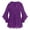 1 Purple, variant on Gyujnb V Neck Glitter Flare Sleeve Blouse Casual Loose Fit Tops (Little Girls, Big Girls),9-10 Years