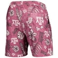 thumbnail image 3 of Men's Wes & Willy Maroon Texas A&M Aggies Vintage Floral Swim Trunks, 3 of 3