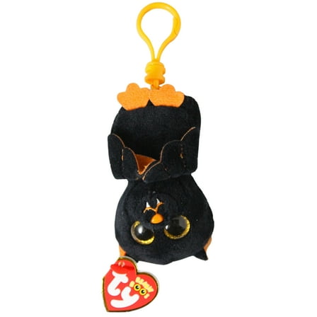 TY Beanie Boos - NYX the Halloween Bat (Glitter Eyes)(Key Clip - 3 inch)