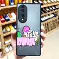 thumbnail image 4 of Matte Case for HONOR 70 50 30S 30 20 8X 9A 9X PLAY 4T X7 X8 X9 X10 5G V40 Case Funda Coque Capa Shell White Pig Rabbit Cartoon, 4 of 5