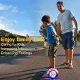 thumbnail image 2 of LIEAGLE Bluetooth Hoverboard, 6.5" Hover Board with LED Lights, 9MPH All-Terrain Two-Wheel Self Balancing Flash Wheel Electric Scooter for Kids & Adults, Camouflage Pink, 2 of 8