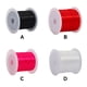 thumbnail image 4 of Cordón de cuentas de cristal Cateissary 8m Hilo de alambre DIY Rosa roja, 4 of 6
