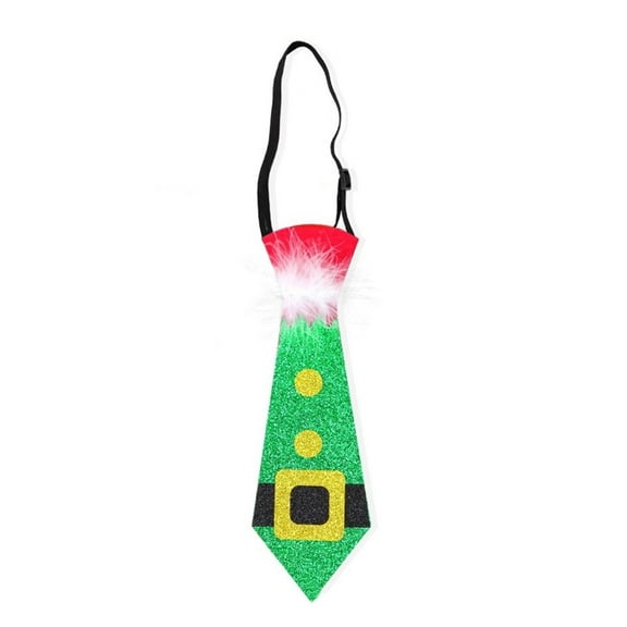 ZYHARUKO New Year Christmas Ties Santa Stylish Snowman Tie Santa Kids Mens Necktie for Christmas Costume Fun