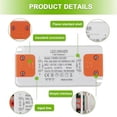 thumbnail image 4 of 12V 15W LED former LED Low Voltage former No Noise LED Driver Power Supply for G4 MR16 MR1, 4 of 5