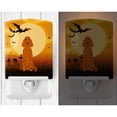 thumbnail image 2 of Caroline's Treasures BB4330CNL Halloween Irish Setter Ceramic Night Light, 6x4x3", multicolor, 2 of 2