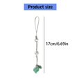 thumbnail image 3 of Osdhezcn Fashion Four Leaves Grass Pendant Phone Straps Lanyard Pocket Keychain Strap, 3 of 7