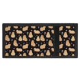 thumbnail image 4 of CHAQLIN Small Purse Cartoon Capybara with Floral & Heart Pattern Waterproof Kids Trifold Wallet for Sports, Polyester Lightweight Children's Wallet, 4 of 7