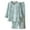 A05-Blue, variant on RMGVDSD Women's Pajamas Set Fashion Jacquard Weave Pajama Set Women's 3/4 Sleeve Tops With Long Pants Kimono Pajamas Suit 2 Piece Sleepwear Set Halloween Pajama Sets