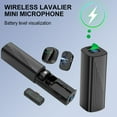 thumbnail image 2 of Professional Mini Wireless Microphone for , Android, Lavalier Microphone for Video Recording - for Mic Crystal Clear Recording with USB-C for Content Creators, 2 of 7