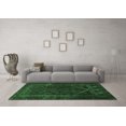 thumbnail image 3 of Ahgly Company Indoor Square Persian Emerald Green Traditional Area Rugs, 6' Square, 3 of 4