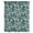 Green, variant on Grey Spring Floral Semi Sheer Curtains Drapes for Living Room,Bedroom,French Doors Window 96 Inches Long,Farmhouse Flowers Elegant Pastoral Rod Pocket Chiffon Curtain Drapery Voile Draperies Panel