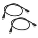 thumbnail image 2 of Cable de extensión, 2 piezas, tipo C, macho, cable de extensión de alimentación PD, cable de extensión tipo C macho a hembra, meticulosamente diseñado, 2 of 12