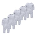thumbnail image 4 of Conjunto de Pijamas para bebés recién nacidos, peleles de algodón de 100% sólido, peleles, ropa de bebé, Pijamas para recién nacidos, Pjiamas para bebés, 4 of 4