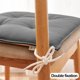 thumbnail image 5 of Cojín de asiento grueso y antideslizante, ergonómico, con tejido transpirable, ideal para estudio y viajes, cómodo soporte para el sedentarismo, para estudiantes y profesionales, con núcleo de espuma, 5 of 9