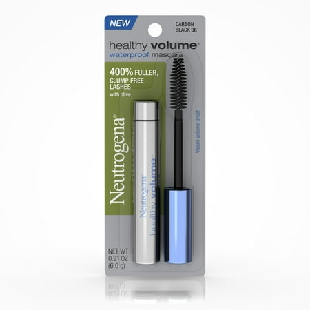 Neutrogena Healthy Volume Waterproof Mascara, Carbon Black 06, .21 Oz - Walmart.com