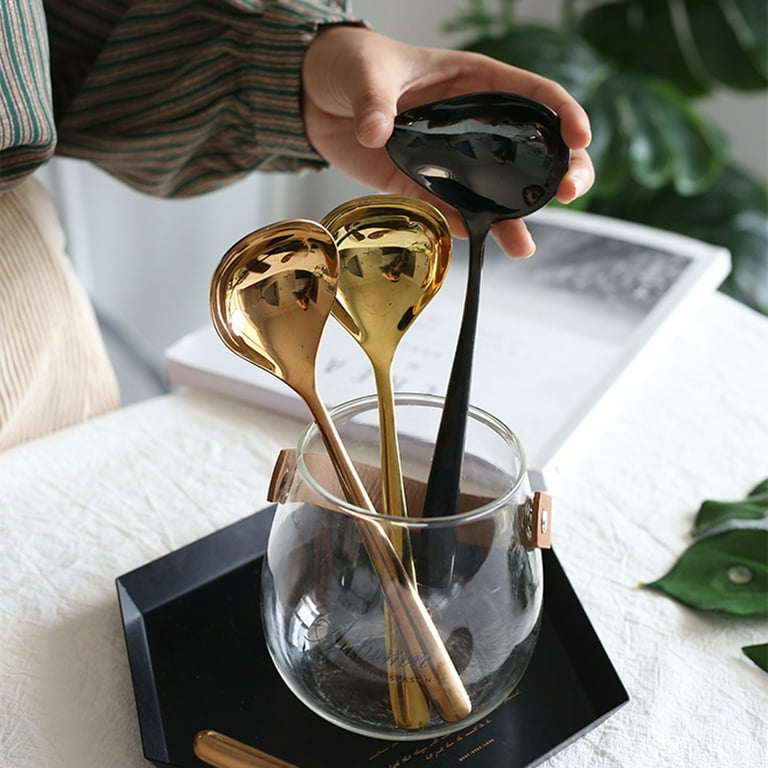 Gold best sale soup ladle