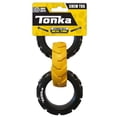 thumbnail image 1 of Juguete de Goma Tonka Amarillo Negro Resistente al Agua para Razas Medianas Grandes, 1 of 6