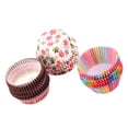 thumbnail image 3 of Cateissary Revestimiento para cupcakes de un solo aleatorio de Color portátil para panadería, 100 piezas Herramientas y accesorios para hornear Cateissary HA3664-00B, 3 of 6