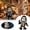 Black, variant on Product Classification Novelty Funny Toy – Halloween Dancing Skeleton Robot with Music and Lights for Parties