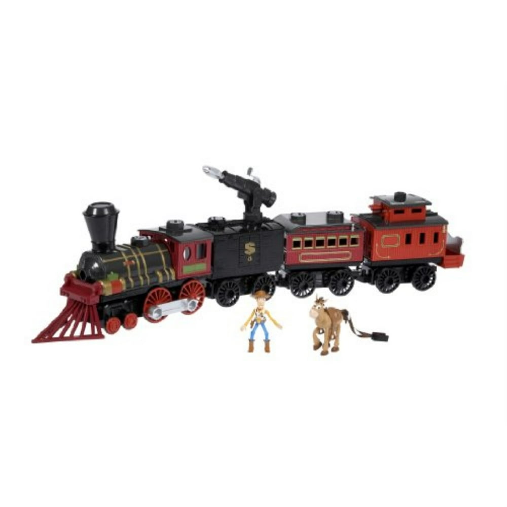 matchbox toy story 3 mega rig western train building system Walmart