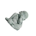 thumbnail image 4 of Guardoinrt Mini Monk Figurine Buddha Statue Delicate Sitting Monk Statue:Chinese Decoration for Tabletop, 4 of 6