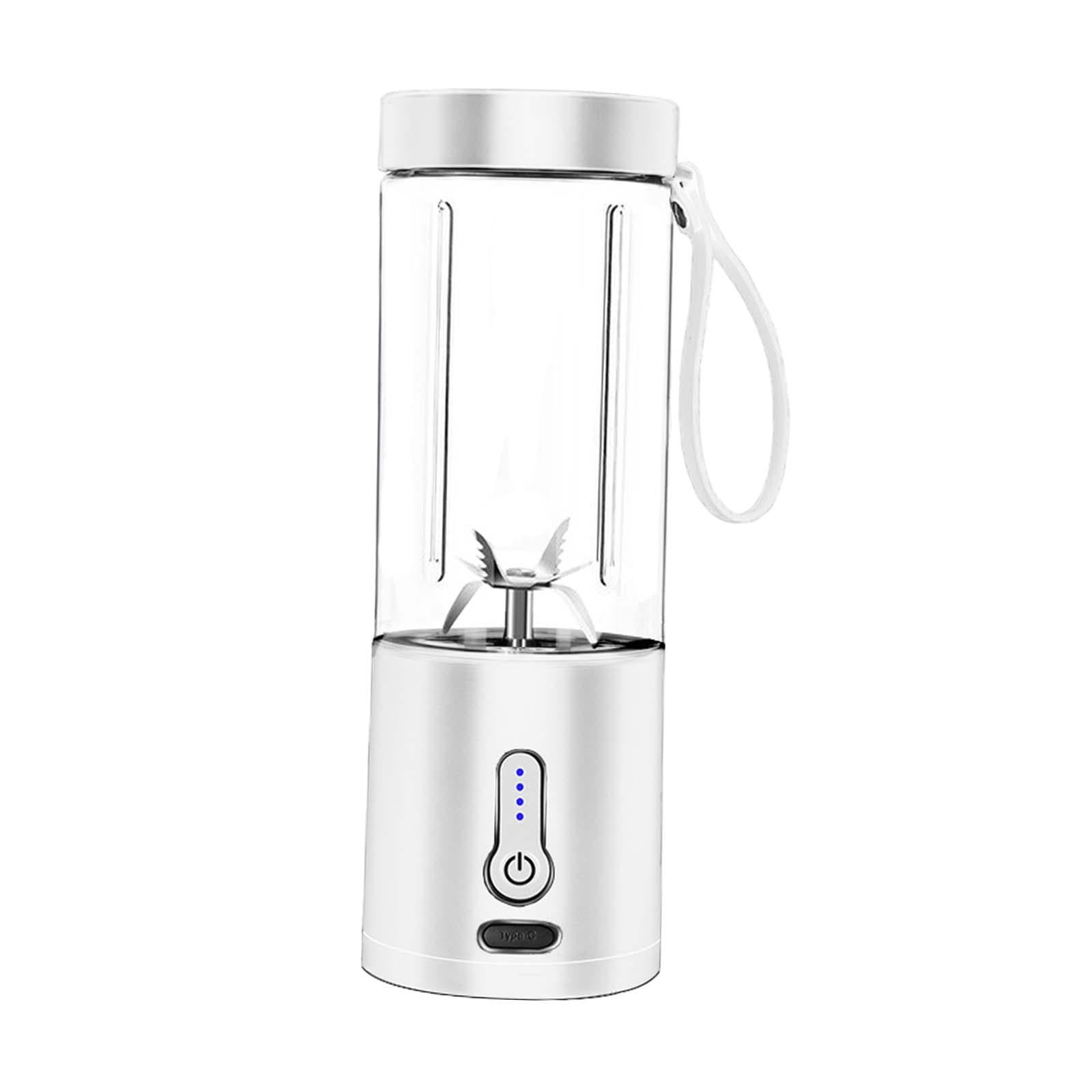 Baoblaze Electric Juicer Cup Handheld 530ml Travel Juicer Cup for Travel Work Camping White