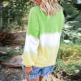 thumbnail image 6 of Womens Round Neck Long Sleeve Tops Loose Casual Pullover with Pockets Winter Tie-Dye Sweatshirt, 6 of 6