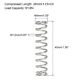 thumbnail image 3 of Unique Bargains Ressort de Compression en Acier Inoxydable 304 9mmx1.2mmx40mm Capacité de Charge 61.8N 10 Pcs, 3 of 5