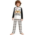 thumbnail image 6 of BULLPIANO Pajamas - Family Christmas Pajamas Set, Black- White Print Pajamas Set, 6 of 10
