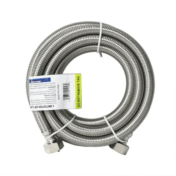 Thrifco 4401469 1/2 Inch FIP x 1/2 Inch FIP x 72 Inch Extended Length Stainless Steel Riser