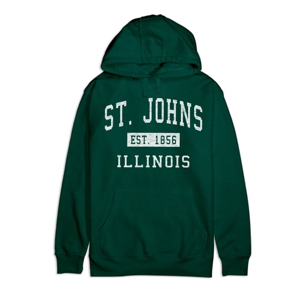 St. Johns Illinois Classic Established Premium Cotton Hoodie
