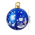 thumbnail image 3 of Muñeco Nieve Papá Noel 60CM PVC Adornos Patio Porche Grandes Y Versátiles, 3 of 7
