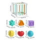 thumbnail image 3 of Juguete clasificador de formas elásticas de arcoíris para bebés, actividad de motricidad fina con cuerdas elásticas de colores, juego sensorial de aprendizaje, 3 of 8