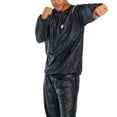 thumbnail image 4 of Traje de sauna Bally Total Fitness para hombre, color negro, talla L-XL, 4 of 5
