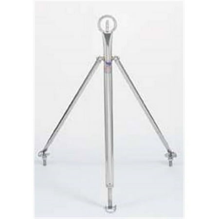 UPC: 0014599903093 | Attwood Fixed Height Stainless Steel Ski Pylon 45 Post Diameter 1-1/2