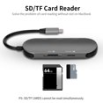thumbnail image 2 of Hub multifuncional 5 en 1 Carcasa de aluminio USB3.0 * 3 / Enchufe de tarjeta SD TF y, 2 of 8