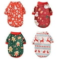 thumbnail image 4 of Puppy Christmas Outfit - Small Dog Christmas Outfits Pet Santa Claus Suit Dog Hoodies for Small Dogs and Cats, 4 of 4