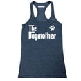 thumbnail image 1 of The Dogmother Dog Lovers Mother's Day Women's Tank Top, S, H. Navy, 1 of 2