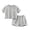 Grey, variant on Baby Girl Outfits Shorts Set Stylish Going Out Relaxation Loose Softable Clothes Sets Clothing Suits