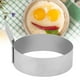 thumbnail image 3 of Anillo Redondo de Acero Pancques inoxidables, para huevos de molde, mácina para hacer panqueques, para tortillas para tortillas molde delicioso desayuno casero, 3 of 7