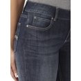 thumbnail image 4 of Wrangler Women's Premium Patch Mae Straight Leg Jean-Sits above Hip, Dark Indigo, 5x30, 4 of 4