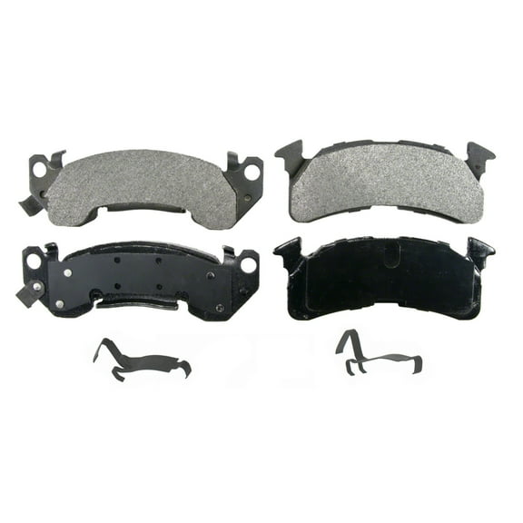 Wagner QuickStop ZX153 Semi-Metallic Disc Brake Pad Set Fits select: 1981-1996 CHEVROLET G30, 1979-1986 CHEVROLET K20
