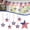 Red, variant on 4th of July Decorations, 6 Pcs Patriotic Hanging Swirl Memorial Day Office Decoration, American Flag Star Ceiling Hanging Decor Red White and Blue Decor for Aniversary Home Office