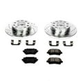 thumbnail image 3 of PowerStop Rear Z23 Evolution Sport Carbon-Fiber Ceramic Brake Pad and Drilled & Slotted Rotor Kit Fits: AUDI VOLKSWAGEN Select Models K4627, 3 of 10